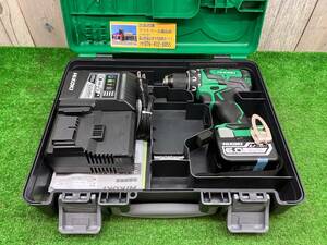 【中古B】◇ HiKOKI ハイコーキ 14.4V コードレスドライバドリル DS14DBSL (2LYPK) 電池１個 充電回数６回+充電器◇アクトツール富山店◇B