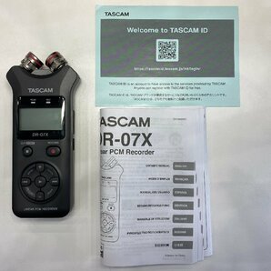 TASCAM DR-07X ステレオオーディオレコーダー/USBオーディオインターフェース 【1294】の画像8