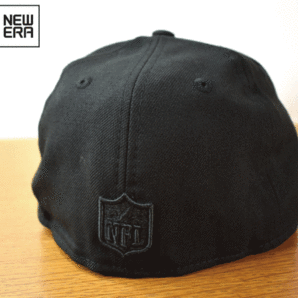 1円スタート!【未使用品】(6-7/8 - 54.9cm) 59FIFTY NEW ERA NFL LAS VEGAS RAIDERS レイダース ニューエラ キャップ 帽子 K51の画像5