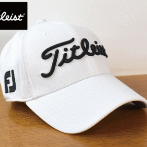 1円スタート!【未使用品】(フリーサイズ) Titleist タイトリスト FJ PRO V1 ゴルフ キャップ 帽子 カジュアルにも 男女兼用 F25の画像1