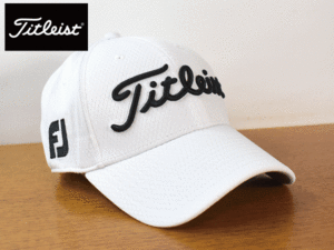 1円スタート!【未使用品】(フリーサイズ) Titleist タイトリスト FJ PRO V1 ゴルフ キャップ 帽子 カジュアルにも 男女兼用 F25