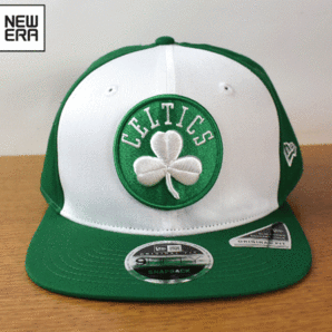 1円スタート!【未使用品】(フリーサイズ)NEW ERA 9FIFTY ORIGINAL FIT BOSTON CELTICS セルティックス ニューエラ キャップ 帽子 F06の画像2