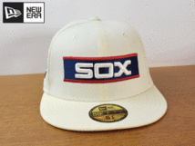 1円スタート!【未使用品】(6-7/8 - 54.9cm) 59FIFTY NEW ERA MLB CHICAGO WHITE SOX ホワイトソックス ニューエラ キャップ 帽子 K104_画像2