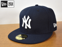 1円スタート!【未使用品】(7-1/4 - 57.7cm) 59FIFTY NEW ERA MLB NEW YORK YANKEES ヤンキース ニューエラ キャップ 帽子 K77_画像1