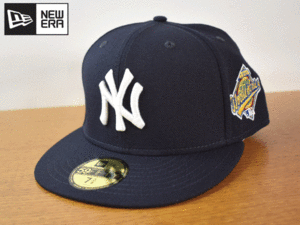 1円スタート!【未使用品】(7-3/8 - 58.7cm) 59FIFTY NEW ERA MLB NY YANKEES ヤンキース ニューエラ サイドパッチ キャップ 帽子 K142