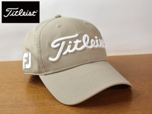 1円スタート!【未使用品】(フリーサイズ) Titleist タイトリスト FJ PRO V1 ゴルフ キャップ 帽子 カジュアルにも 男女兼用 F59