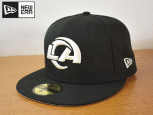 1円スタート!【未使用品】(6-7/8 - 54.9cm) 59FIFTY NEW ERA NFL LA RAMS ラムス ニューエラ キャップ 帽子 K133