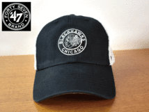 1円スタート!【未使用品】(OSFA 56cm-59cm) 47 BRAND NHL CHICAGO BLACK HAWKS ブラックホークス キャップ 帽子 K200_画像2