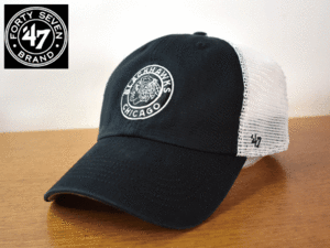 1円スタート!【未使用品】(OSFA 56cm-59cm) 47 BRAND NHL CHICAGO BLACK HAWKS ブラックホークス キャップ 帽子 K200