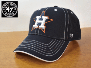 1円スタート!【未使用品】(フリーサイズ) 47 BRAND HOUSTON ASTROS ヒューストン アストロズ MLB キャップ 帽子 男女兼用 F43