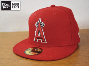 1円スタート!【未使用品】(6-7/8 - 54.9cm) 59FIFTY NEW ERA MLB LA ANGELS エンゼルス ニューエラ キャップ 帽子 K75