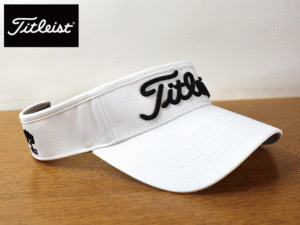 1円スタート!【未使用品】(フリーサイズ) Titleist タイトリスト FJ PRO V1 ゴルフ キャップ サンバイザー カジュアルにも 男女兼用 F51