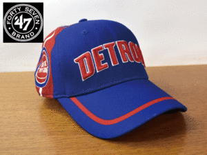 1 jpy start![ unused goods ](OSFA - 56cm-59cm) 47 BRAND NBA DETROIT PISTONS piston z cap hat K326