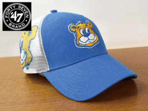 1円スタート!【未使用品】(フリーサイズ) 47 BRAND USカレッジ UCLA BRUINS ブルーインズ キャップ 帽子 K283