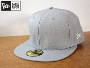 1 иен старт![ не использовался товар ](7-3/8 - 58.7cm) 59FIFTY одноцветный blank New Era колпак шляпа K112