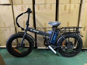 75アシスト自転車　電動 20インチ 電動自転車 折りたたみ自転車 