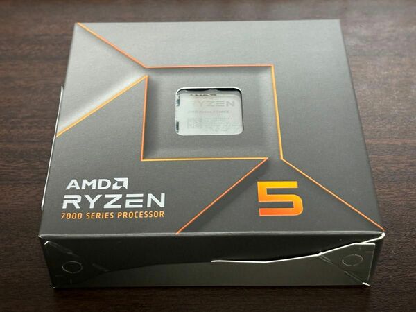 AMD RYZEN 5 7600X 6コア12スレッド Unlocked Socket AM5 CPU BOX 中古美品！