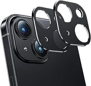 NIMASO カメラレンズカバー iPhone15用 / 15Plus用 カメラフィルム レンズ保護 アルミ合金製 耐衝撃 アイフ
