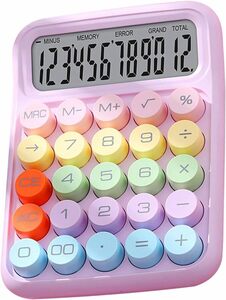 * new goods * free shipping * pretty Walfront calculator color electron calculator purple 