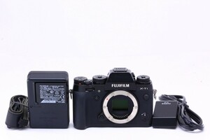 【極上美品】富士フイルム FUJIFILM X-T1 ボディ ブラック バッテリー×2 ミラーレス一眼 カメラ 中古 #12526