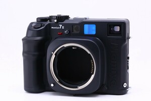 【未使用級・Aランク品】Mamiya 7II ブラック ボディ マミヤ MF中判フィルムカメラ レンジファインダー #12523