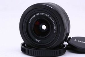 【超美品】パナソニック Panasonic LUMIX G VARIO 12-32mm F3.5-5.6 MEGA O.I.S. #12846