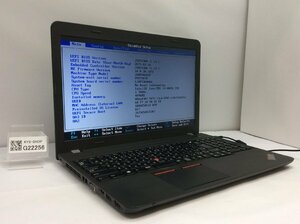 ジャンク/ LENOVO 20DF006RJP ThinkPad E550 Intel Core i3-4005U メモリ4.1GB ストレージ無し 【G22256】