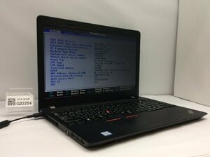 ジャンク/ LENOVO 20H6A0CKJP ThinkPad E570 Intel Core i3-6006U メモリ4.1GB HDD500.1GB 【G22254】