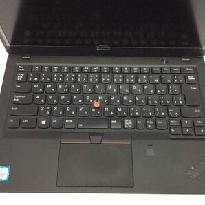 ジャンク/ LENOVO 20KGS5KF00 ThinkPad X1 Carbon 6th Intel Core i5-8350U メモリ8.19GB SSD128.03GB 【G22593】の画像4