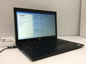 ジャンク/ Dell Latitude 7280 Intel Core i5-6200U メモリ8.19GB SSD256.06GB 【G22605】