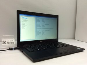 ジャンク/ Dell Latitude 7280 Intel Core i5-6200U メモリ8.19GB SSD256.06GB 【G22616】