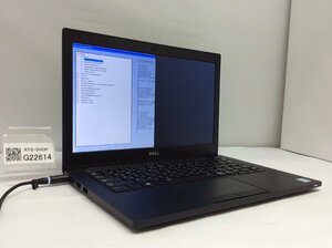 ジャンク/ Dell Latitude 7280 Intel Core i5-6200U メモリ8.19GB SSD256.06GB 【G22614】