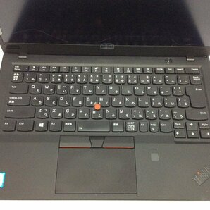 ジャンク/ LENOVO 20KGS5KF00 ThinkPad X1 Carbon 6th Intel Core i5-8350U メモリ8.19GB SSD128.03GB 【G22595】の画像4