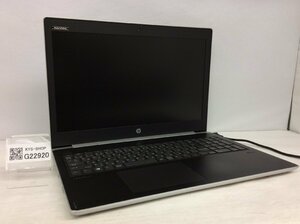 ジャンク/ HP HP ProBook 450 G5 CPU不明 メモリ4.1GB ストレージ無し 【G22920】