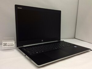 ジャンク/ HP HP ProBook 450 G5 Corei3-7世代 メモリ4.1GB ストレージ無し 【G22983】