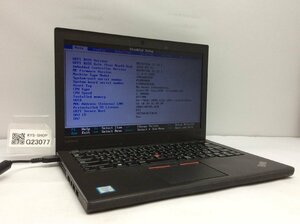 ジャンク/ LENOVO 20F6A05UJP ThinkPad X260 Intel Core i3-6100U メモリ8.19GB HDD500.1GB 【G23077】