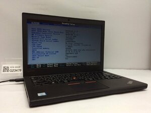 ジャンク/ LENOVO 20F6A0A1JP ThinkPad X260 Intel Core i3-6100U メモリ4.1GB ストレージ無し 【G23479】