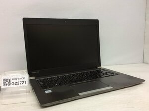 ジャンク/ TOSHIBA dynabook R63/J PR63JBA4447AD11 Intel Core i5-7300U メモリ8.19GB ストレージ無し 【G23721】