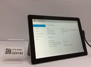 ジャンク/ Microsoft Surface Go Intel Pentium 4415Y メモリ8.19GB NVME128.03GB 【G24193】