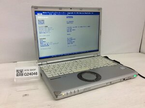 ジャンク/ Panasonic CF-SZ6B3EVS Intel Core i5-7200U メモリ8.19GB ストレージ無し 【G24046】