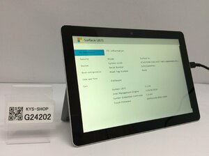 ジャンク/ Microsoft Surface Go Intel Pentium 4415Y メモリ8.19GB NVME128.03GB 【G24202】