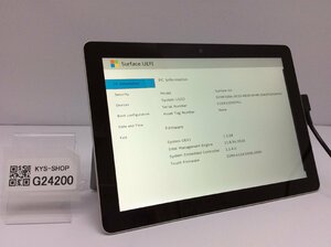 ジャンク/ Microsoft Surface Go Intel Pentium 4415Y メモリ8.19GB NVME128.03GB 【G24200】