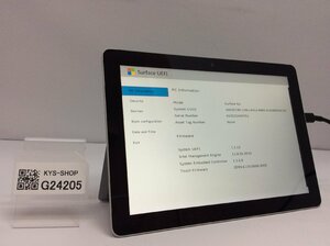 ジャンク/ Microsoft Surface Go Intel Pentium 4415Y メモリ8.19GB NVME128.03GB 【G24205】