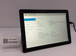 ジャンク/ Microsoft Surface Go Intel Pentium 4415Y メモリ8.19GB NVME128.03GB 【G24209】