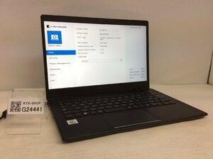 ジャンク/ TOSHIBA dynabook G83/FP A6G7FPF2D621 Intel Core i5-10210U メモリ8 GB ストレージ無し 【G24441】