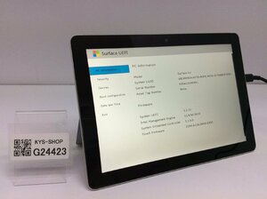 ジャンク/ Microsoft Surface Go Intel Pentium 4415Y メモリ8.19GB NVME128.03GB 【G24423】
