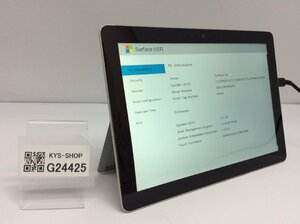 ジャンク/ Microsoft Surface Go Intel Pentium 4415Y メモリ8.19GB NVME128.03GB 【G24425】