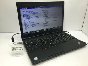 ジャンク/ LENOVO 20J80006JP ThinkPad L570 Intel Core i5-7200U メモリ8.19GB HDD500.1GB 【G22219】