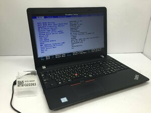 ジャンク/ LENOVO 20H6A0CKJP ThinkPad E570 Intel Core i3-6006U メモリ4.1GB HDD500.1GB 【G22263】
