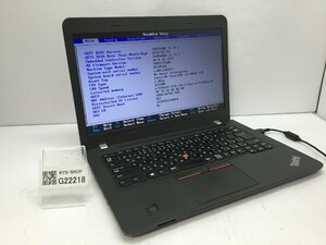 ジャンク/ LENOVO 20DCCTO1WW ThinkPad E450 Intel Core i3-5005U メモリ8.19GB HDD500.1GB 【G22218】